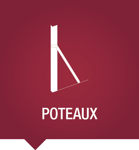 Clôtures et portails - Pôteaux