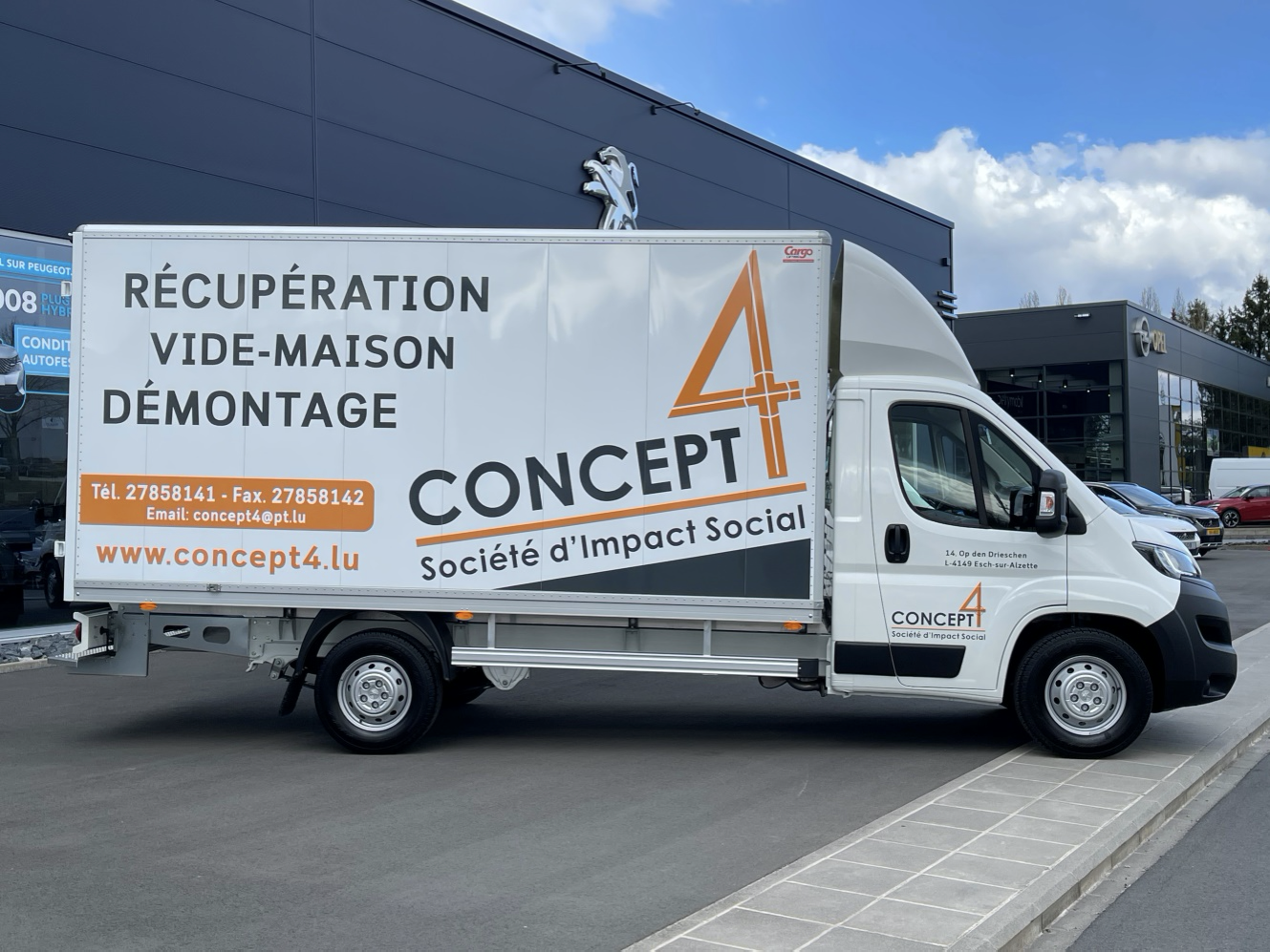 Service de Récupération - Concept4